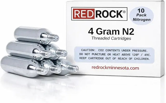 4.1 GRAM THREADED NITRO CARTRIDGES BOX OF 10