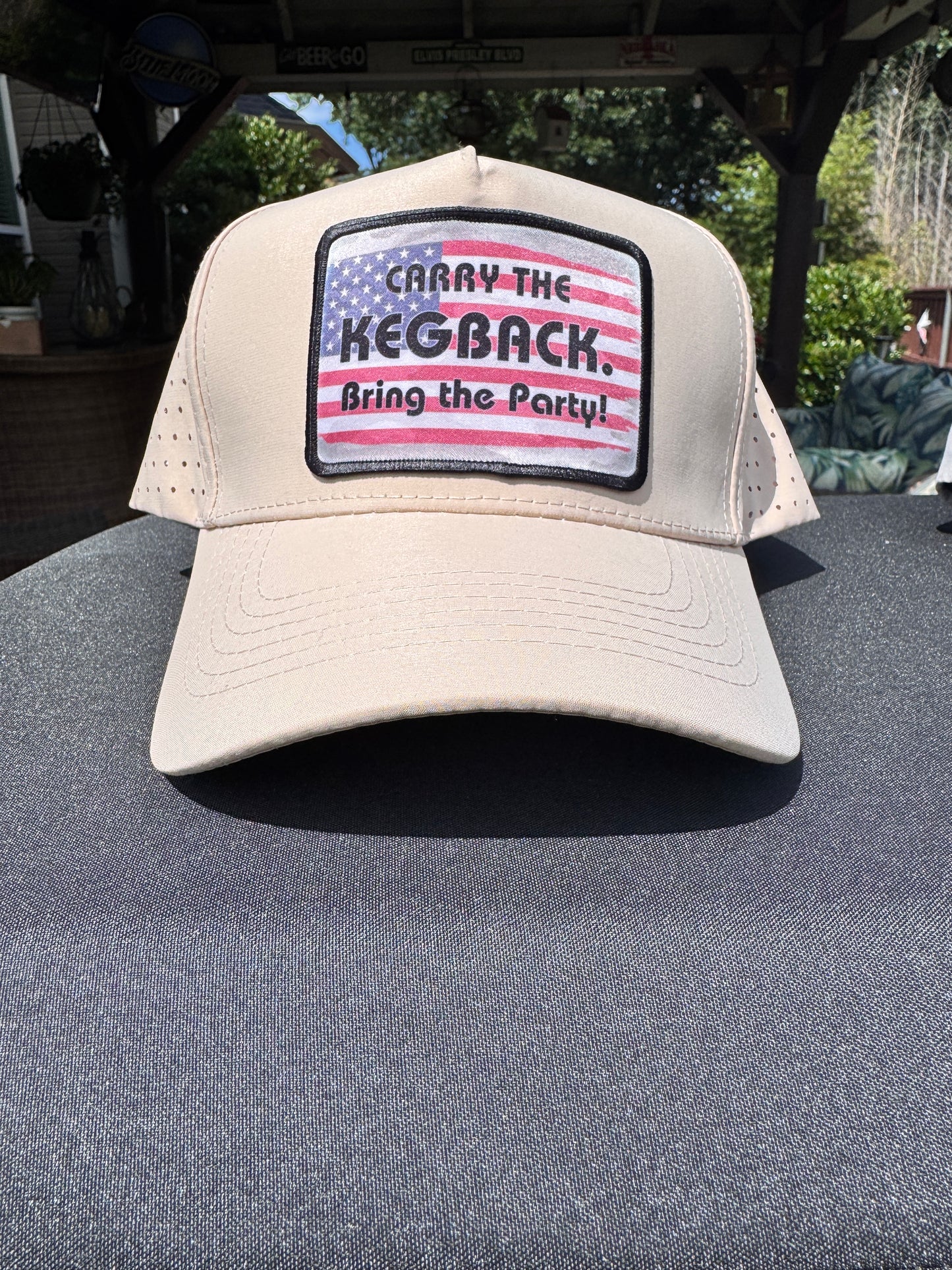 KegBack Patch Kap
